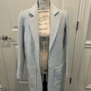 ASOS Light Gray Textured Coat
